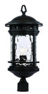 Trans Globe Boardwalk Collection 1 Light Ring Top Lantern Model: 40374 BK