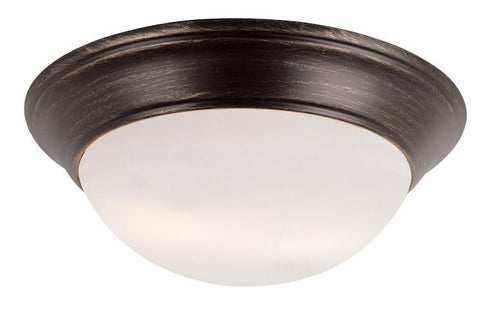 Trans Globe Bolton 16 Inch Flushmount in Brushed Nickel Finish Model: 57705 BN