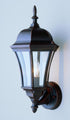 Trans Globe Burlington 1 Light CAST ALUM. OUTDOOR LANTERN in Black Finish Model: 4502 BK