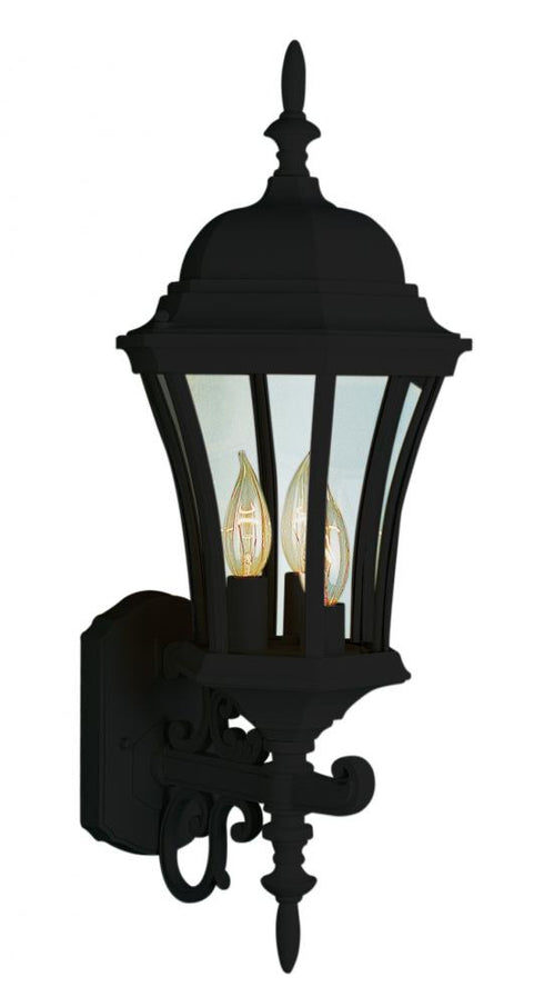 Trans Globe Burlington 3 Light Armed Metal And Glass Up Model: 4503 BG