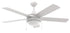 Trans Globe Cappleman 2 Light 52 Inch FAN 5 BLADES E26 BN 2 Inch ROD in Brushed Nickel Finish Model: F-1020 BN
