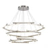 Trans Globe Celestia LED PENDANT 24 RODS 162W AG in Antique Gold Finish Model: MDN-1567 AG