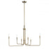 Trans Globe Charlotte 6 Light Candle Chandelier Model: 11316 BK