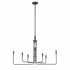 Trans Globe Charlotte 8 Light Candle Chandelier Model: 11318 BK