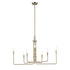 Trans Globe Charlotte 8 Light Candle Chandelier Model: 11318 BK