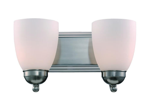 Trans Globe Clayton Reversible Mount 2 Light Armed Vanity Model: 3502-1 PC