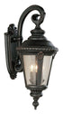 Trans Globe Commons 3 Light MED DOWN BRACKET OUTD SEED in Black Finish Model: 5044 BK