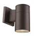 Trans Globe Compact LED MODERN OUTD WALL SCONCE SM in Black Finish Model: LED-50020 BK