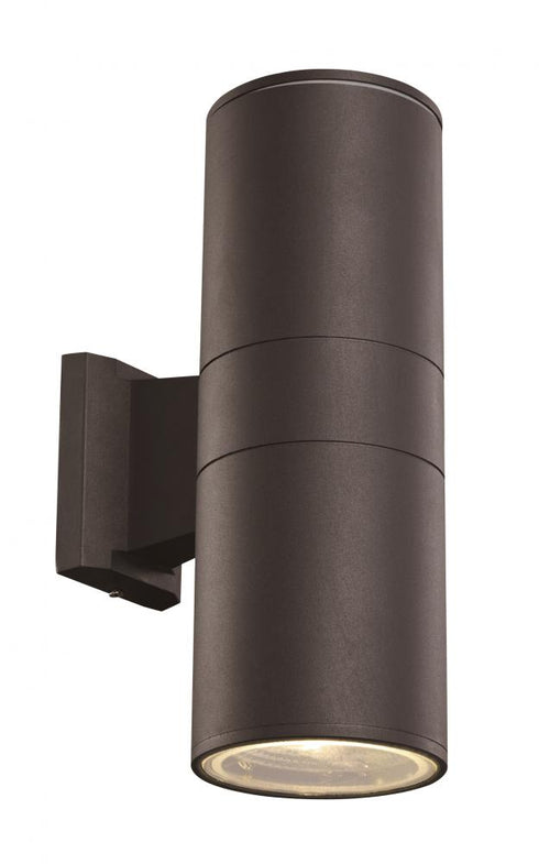Trans Globe Compact LED OUTD WALL CLASSIC CYLINDER in Black Finish Model: LED-40960 BK