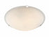Trans Globe Cracka 12 Inch Flush Mount Indoor Ceiling Light in Brushed Nickel Finish Model: 58700 BN