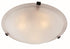 Trans Globe Cracka 12 Inch Flush Mount Indoor Ceiling Light in Brushed Nickel Finish Model: 58700 BN