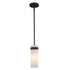 Trans Globe Crosby 1 Light Cylindrical Mini Pendant Model: PND-2176 PC