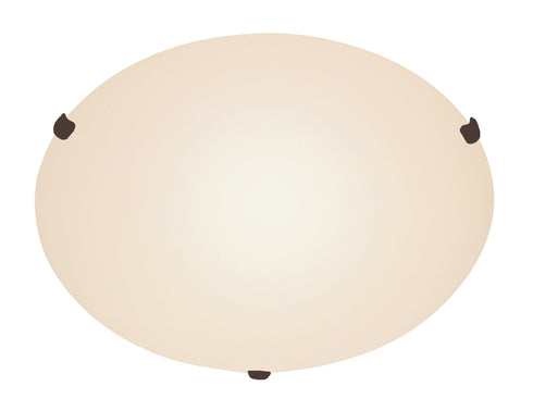 Trans Globe Cullen 20 Inch Flush Mount Ceiling Light in Brushed Nickel Finish Model: 58708 BN
