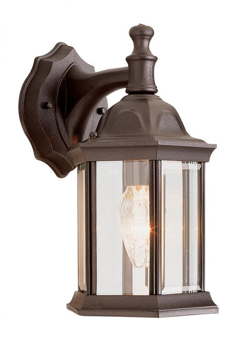 Trans Globe Cumberland 1 LIGHT OUTDOOR LANTERN in Black Finish Model: 4349 BK