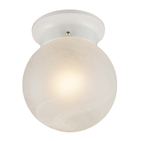 Trans Globe Dash 6 Inch Flushmount Model: 3607 WH