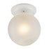 Trans Globe Dash 6 Inch Flushmount Model: 3607 WH