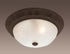 Trans Globe Del Mar 11 Inch Flush Mount Ceiling Light in Brushed Nickel Finish Model: 58800 BN