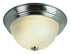 Trans Globe Del Mar 11 Inch Flush Mount Ceiling Light in Brushed Nickel Finish Model: 58800 BN