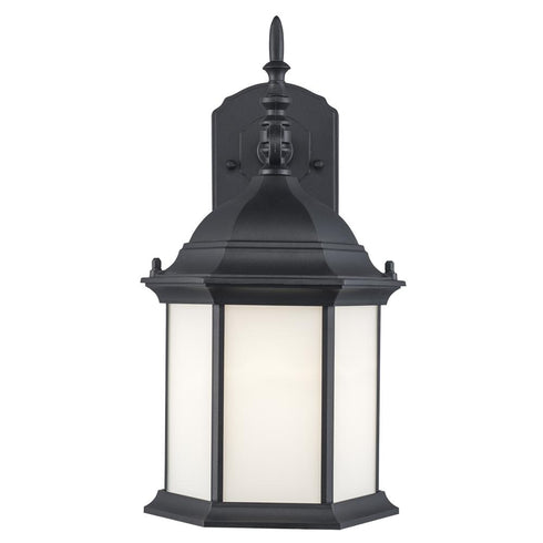 Trans Globe Eldlight 1 Light Outdoor Wall Lantern in Black Finish Model: 51631 BK