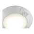 Trans Globe Elm 7.5 Inch DISK 14W 5CCT MOTION SENSOR WH in White Finish Model: LED-40030-MS WH