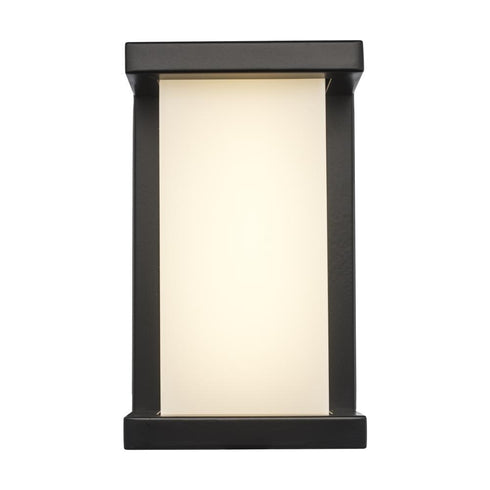 Trans Globe Fairbank LED WALL 6 Inch SQUARE ADA BK in Black Finish Model: LED-51490 BK
