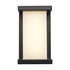 Trans Globe Fairbank LED WALL 6 Inch SQUARE ADA BK in Black Finish Model: LED-51490 BK