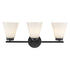 Trans Globe Fifer Vanity Lighting in Black Model: 71803 BK