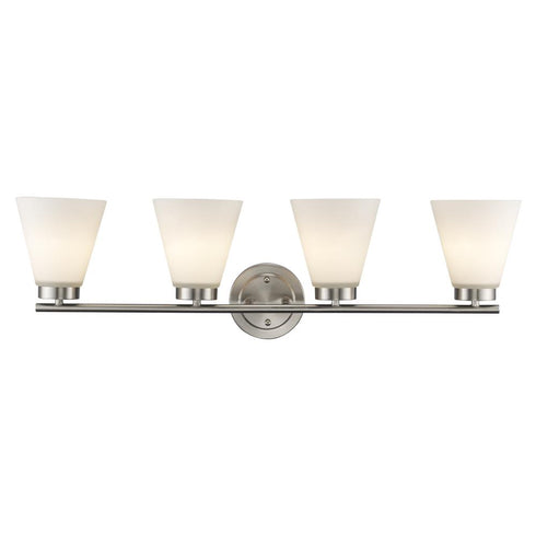 Trans Globe Fifer Vanity Lighting in Black Model: 71804 BK