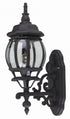 Trans Globe Francisco 1 Light Outdoor Beveled Glass Coach Model: 4050 WH