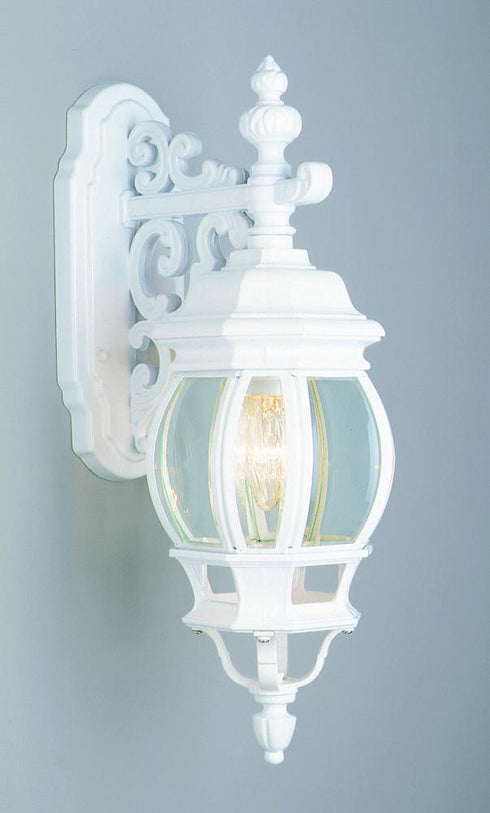 Trans Globe Francisco 1 Light Outdoor Beveled Glass Coach Model: 4053 BC