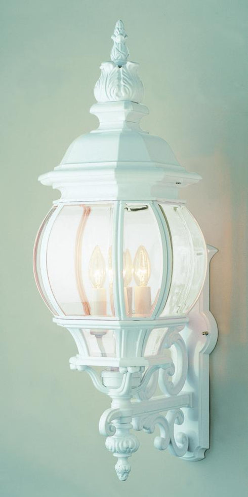 Trans Globe Francisco 4 Light LRG UP FRNCH WALL BRACKET in Black Finish Model: 4052 BK