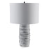 Trans Globe Garrison TABLE LAMP GRAY STONE WH Model: RTL-9177 GRY