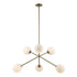 Trans Globe Haskell Pendant Lights Antique Gold Model: 11616 AG