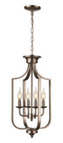 Trans Globe Hillcrest 22 In. High Antique Gold 4 Light Model: 11214 AG
