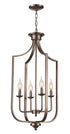 Trans Globe Hillcrest 31.5 In. High Antique Gold 4 Light Model: 11216 AG