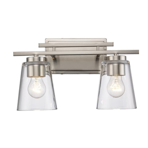 Trans Globe Iris Vanity Lighting Brushed Nickel Model: 22492 BN