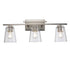 Trans Globe Iris Vanity Lighting Brushed Nickel Model: 22493 BN
