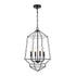 Trans Globe Journey Chandeliers Antique Gold Model: 11484 AG