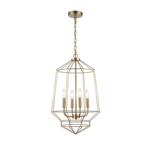 Trans Globe Journey Chandeliers Antique Gold Model: 11484 AG