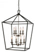 Trans Globe Lacey 19 Inch Pendant Style Cage Chandelier Model: 10268 ASL