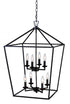Trans Globe Lacey 19 Inch Pendant Style Cage Chandelier Model: 10268 ASL