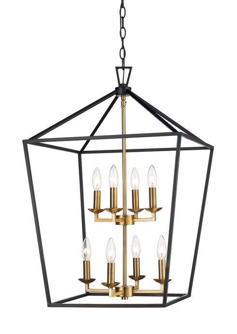Trans Globe Lacey 19 Inch Pendant Style Cage Chandelier Model: 10268 ASL