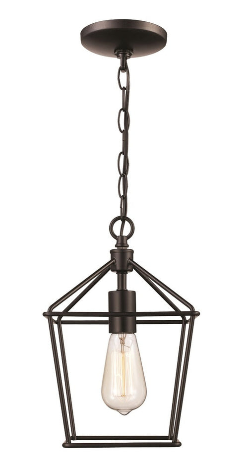 Trans Globe Lacey Too 1 Light Lantern Pendant Model: 30261 BK