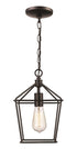 Trans Globe Lacey Too 1 Light Lantern Pendant Model: 30261 BK