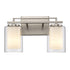 Trans Globe Lisbon Vanity Lighting Brushed Nickel Model: 22482 BN