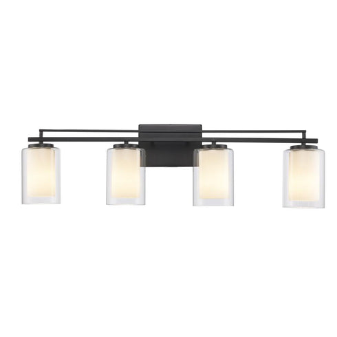 Trans Globe Lisbon Vanity Lighting Brushed Nickel Model: 22484 BN