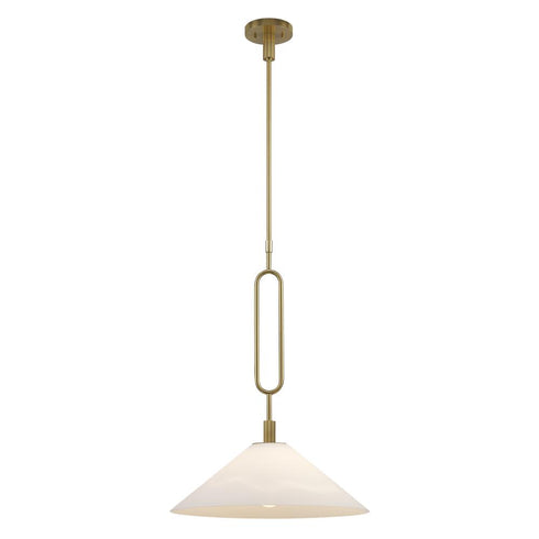 Trans Globe Lumidrop 1 Light 18' PENDANT GEOMETRIC AG in Antique Gold Finish Model: PND-2254 AG