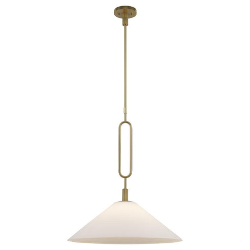 Trans Globe Lumidrop 1 Light 21.5 Inch PENDANT GEOMETRIC AG in Antique Gold Finish Model: PND-2255 AG