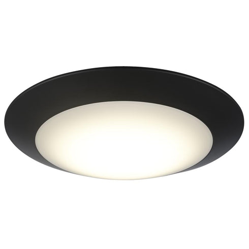 Trans Globe Lunaire 20WATT 11 Inch LED SLIM DISK BK in Black Finish Model: LED-50099 BK