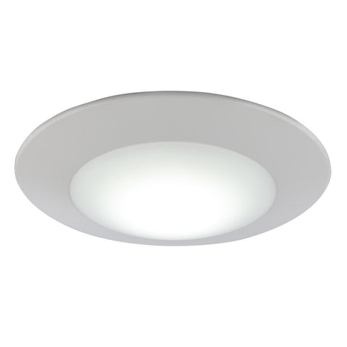 Trans Globe Lunaire 5 Inch 11 WATT LED SLIM DISK WH in White Finish Model: LED-20099 WH